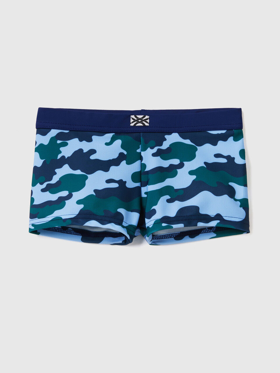 Boys camo clearance swim shorts