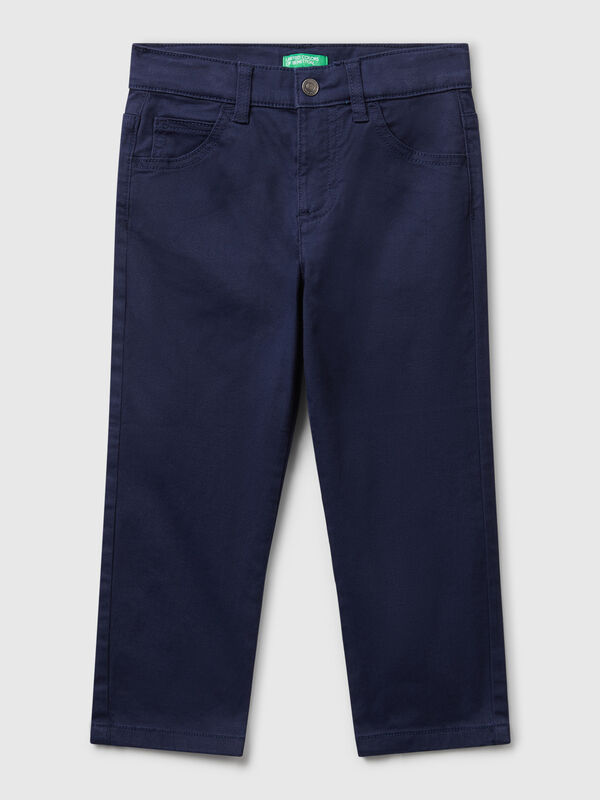 Stretch cotton trousers Junior Boy