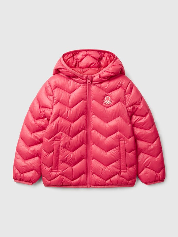 Padded jacket with hood Junior Girl