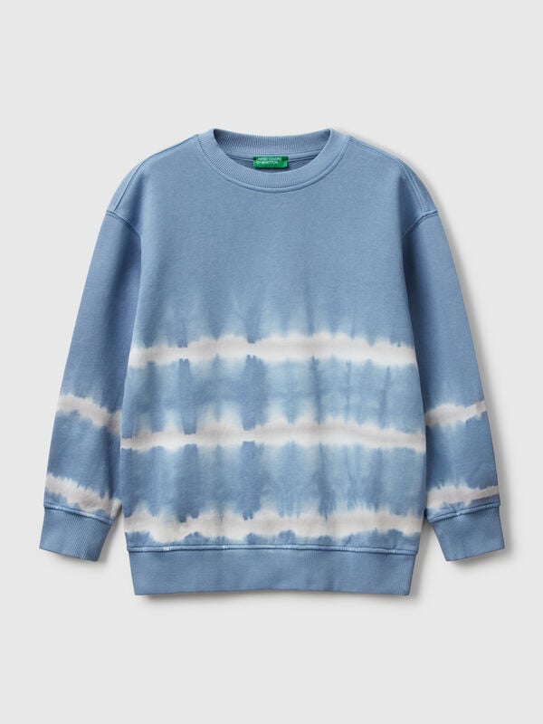 Oversized fit tie-dye sweatshirt Junior Boy