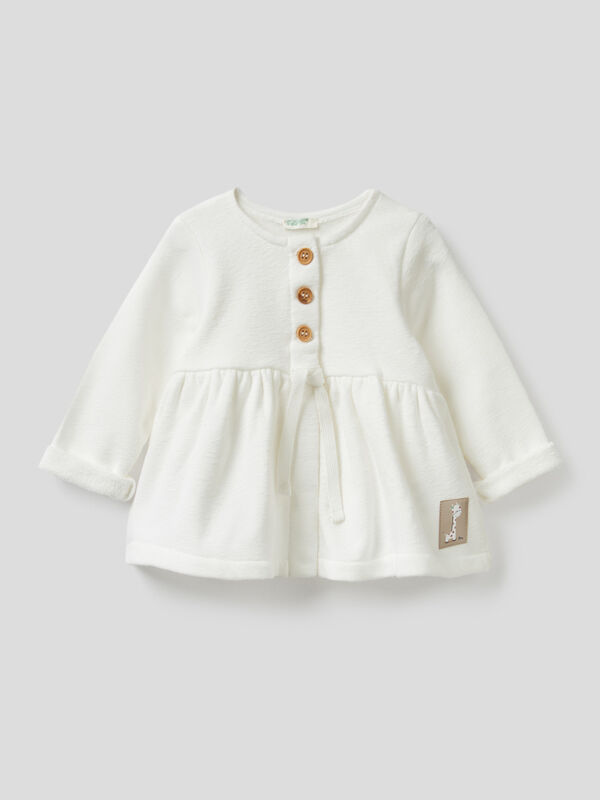 Open sweatshirt with frill New Born (0-18 months)