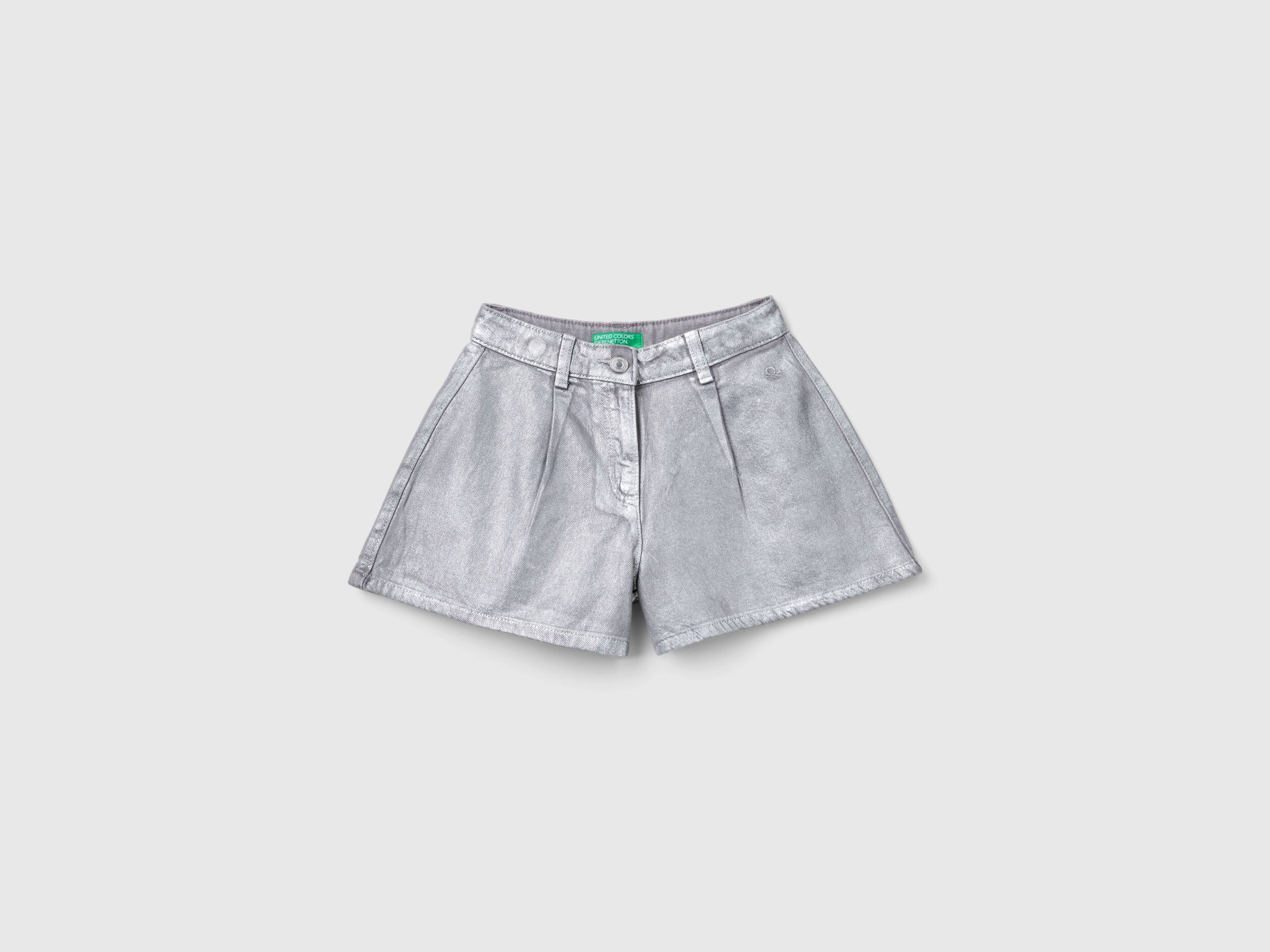 Junior Girls Shorts and Bermudas New Collection 2024 Benetton