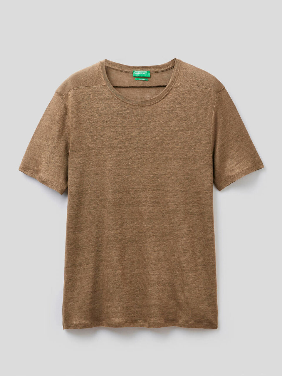 T-shirt in pure linen image number null
