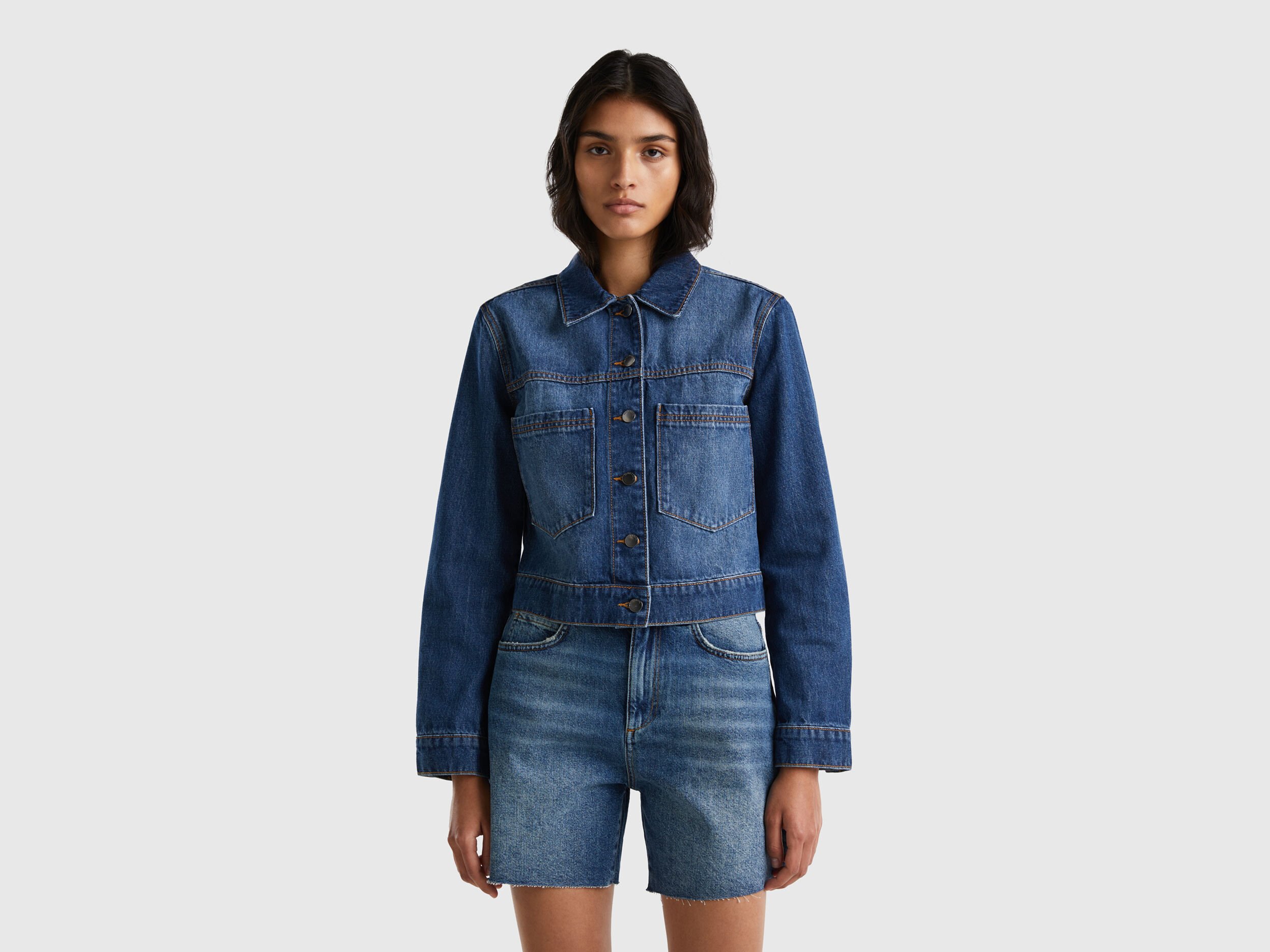 Giubbino discount jeans benetton