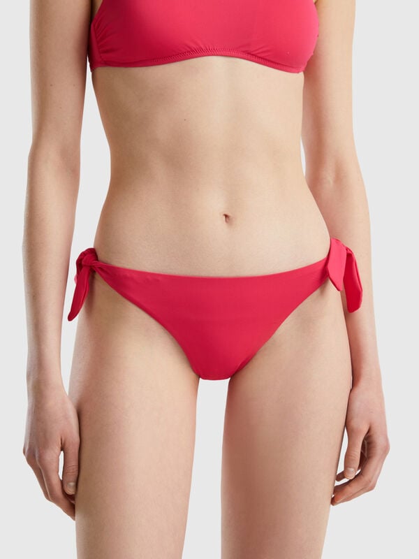 Swim bottoms with side bows Women