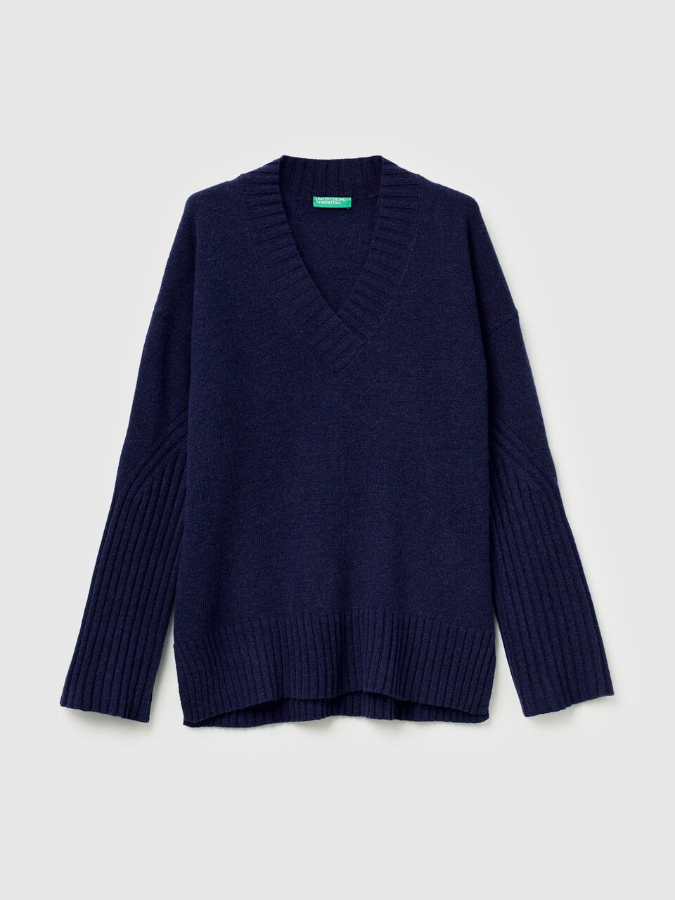 V NECK SWEATER L/S Mujer image number 1