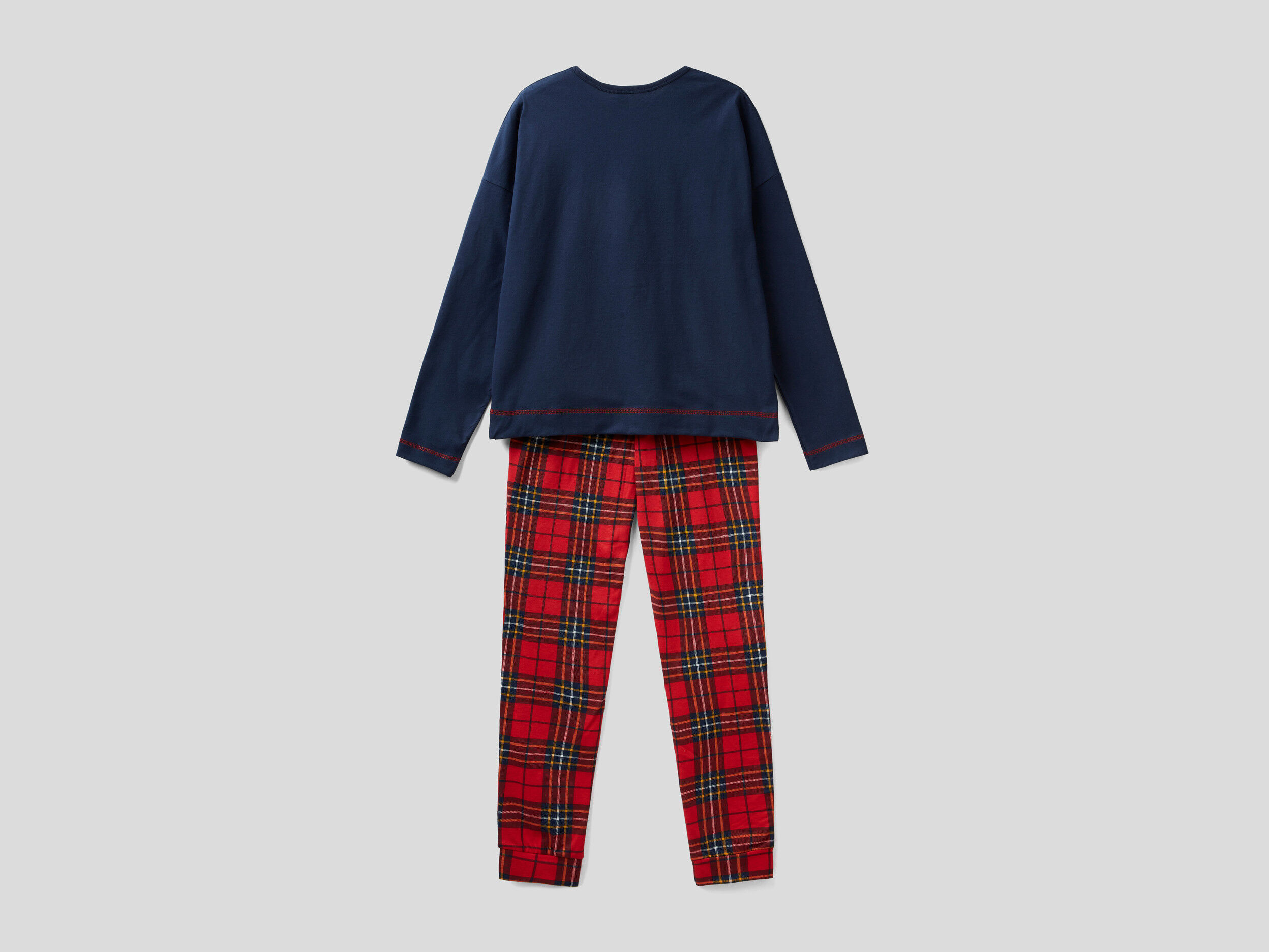 Blue tartan 2025 pyjamas