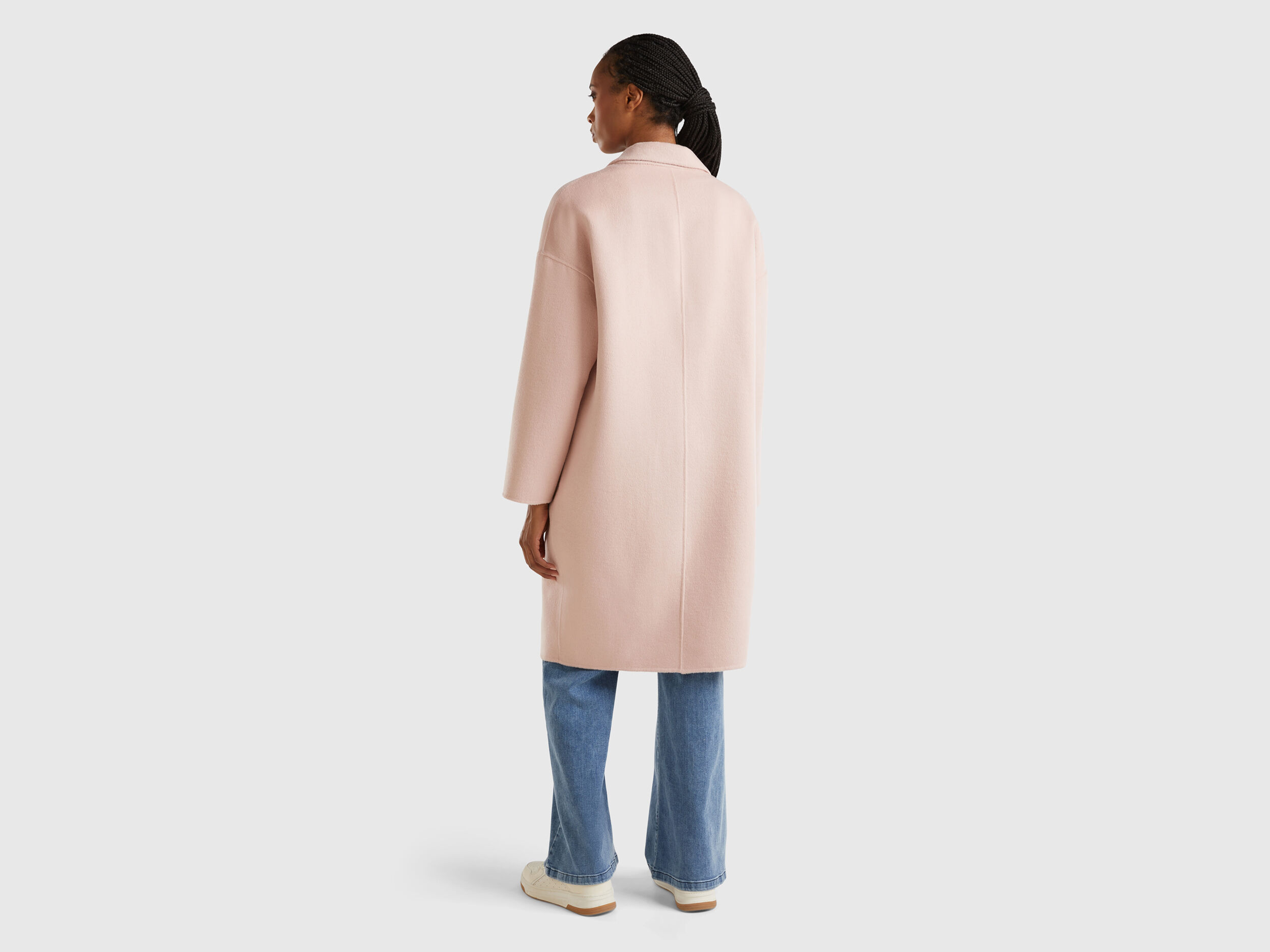 Benetton camel coat outlet