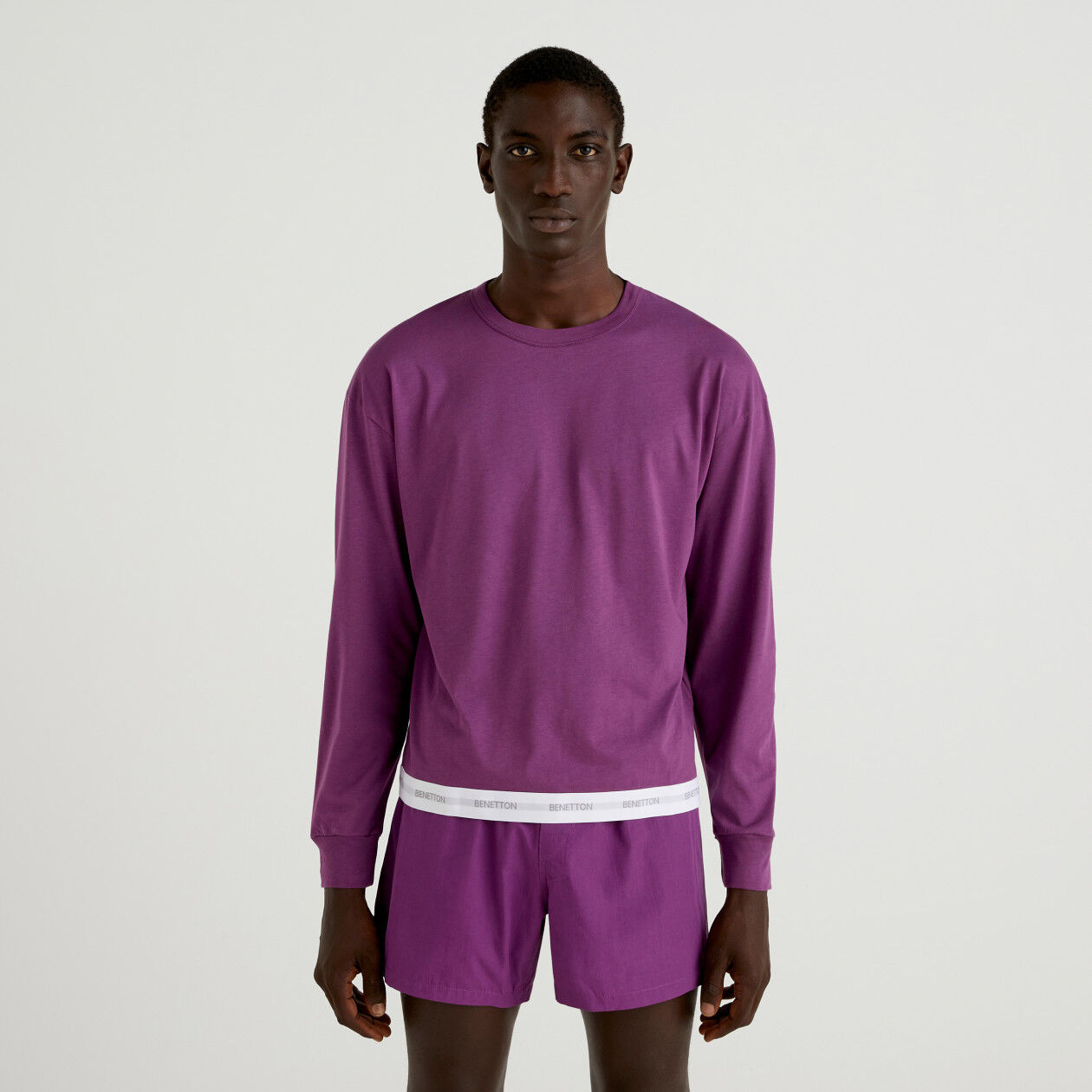 Purple cheap sweatshirt men