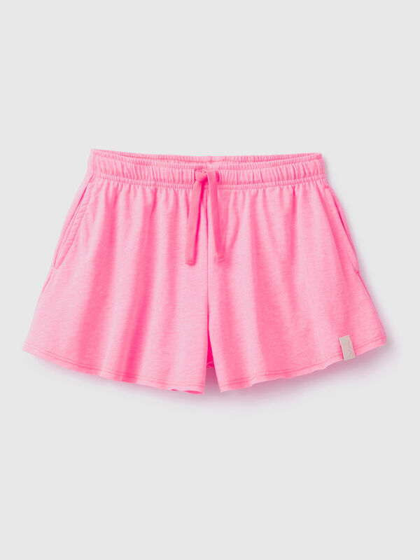 Shorts in recycled fabric Junior Girl