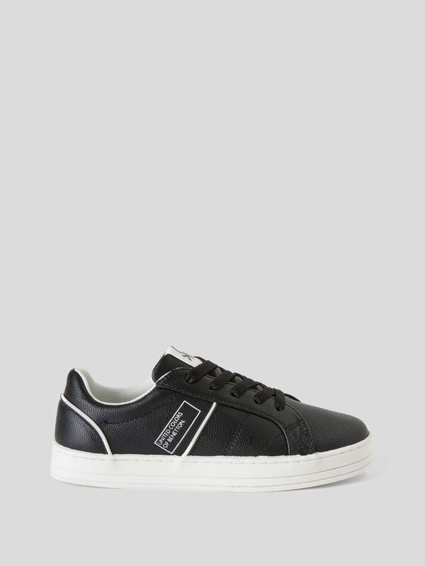 Low-top sneakers with laces and logo Junior Boy