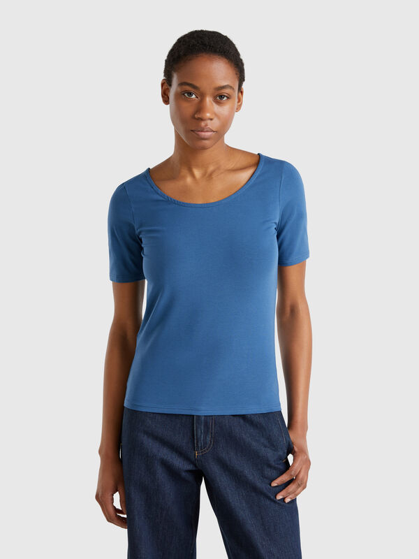 Slim fit reversible t-shirt Women