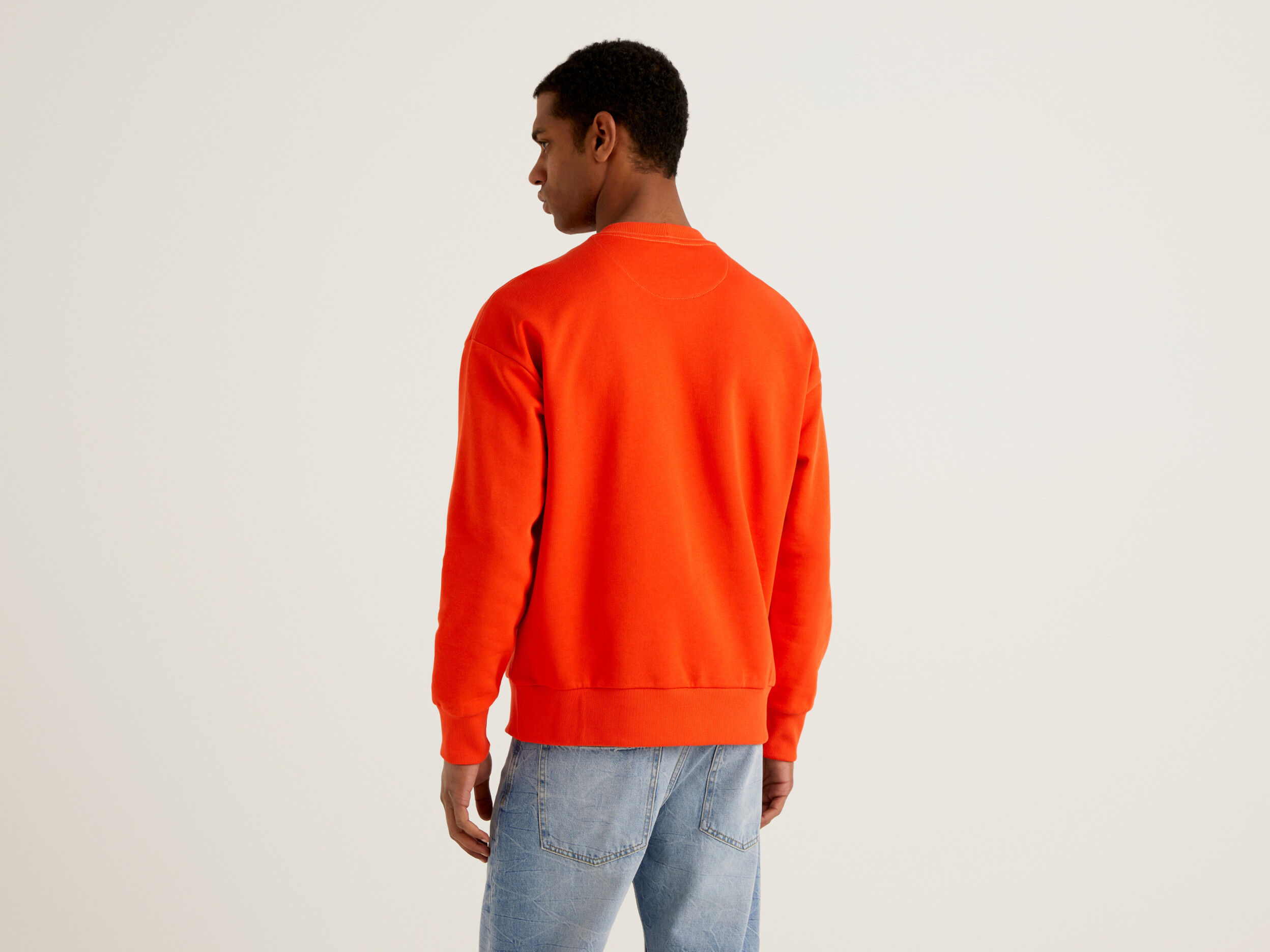 Orange sweatshirt on sale