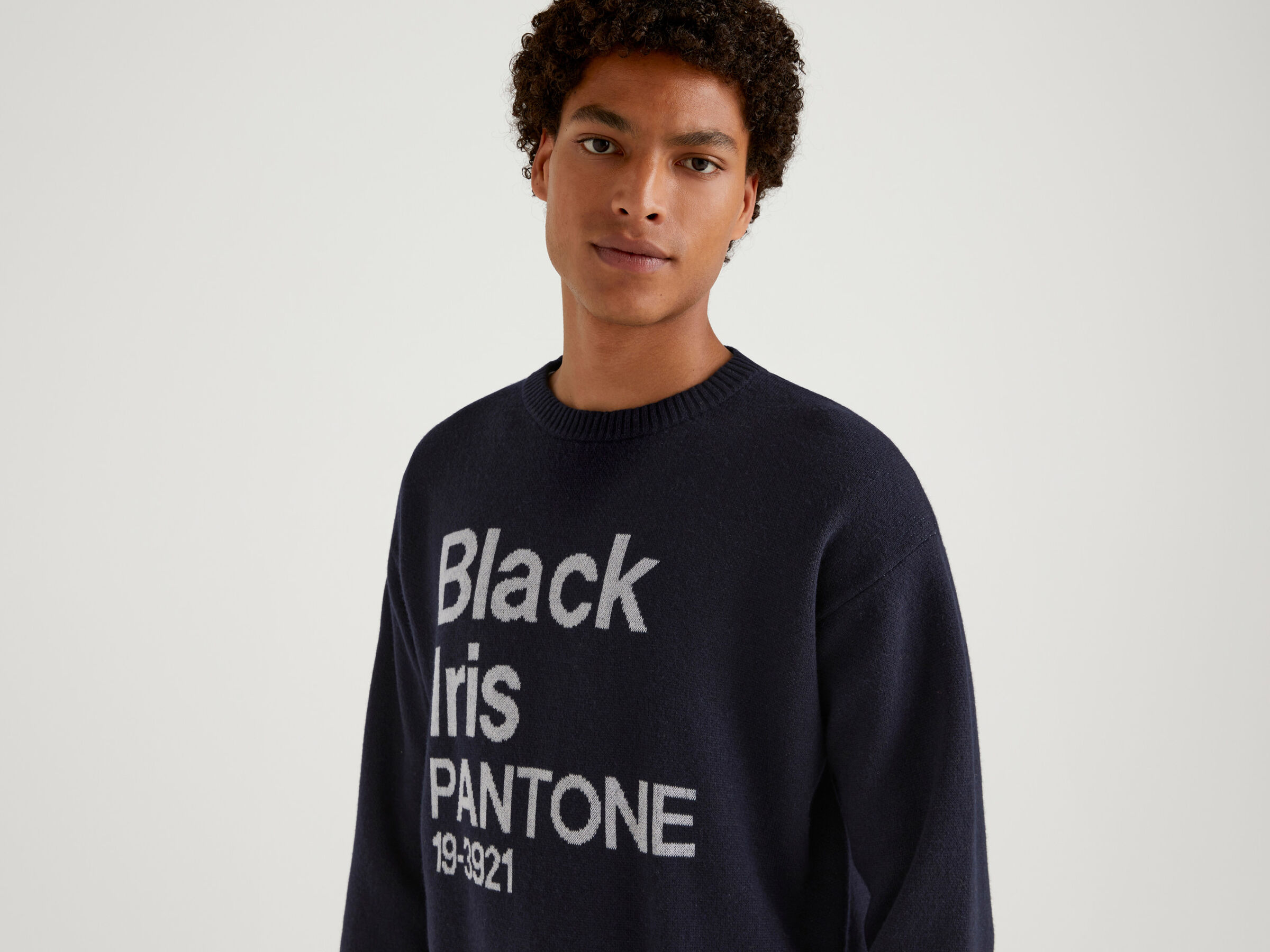 BenettonxPantone™ inlaid sweater image number 4