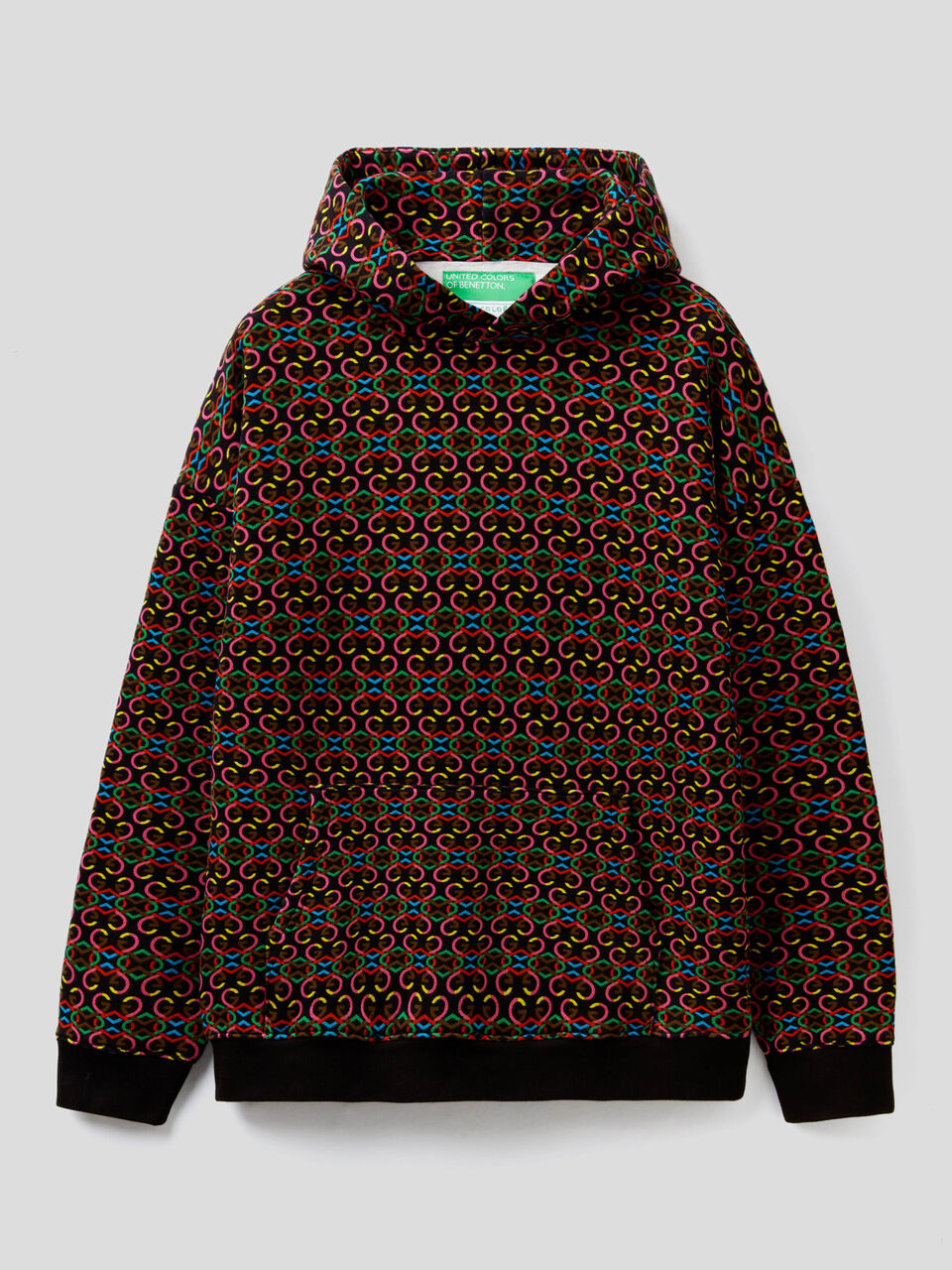 Sudadera unisex by Ghali con estampado de monograma image number 1