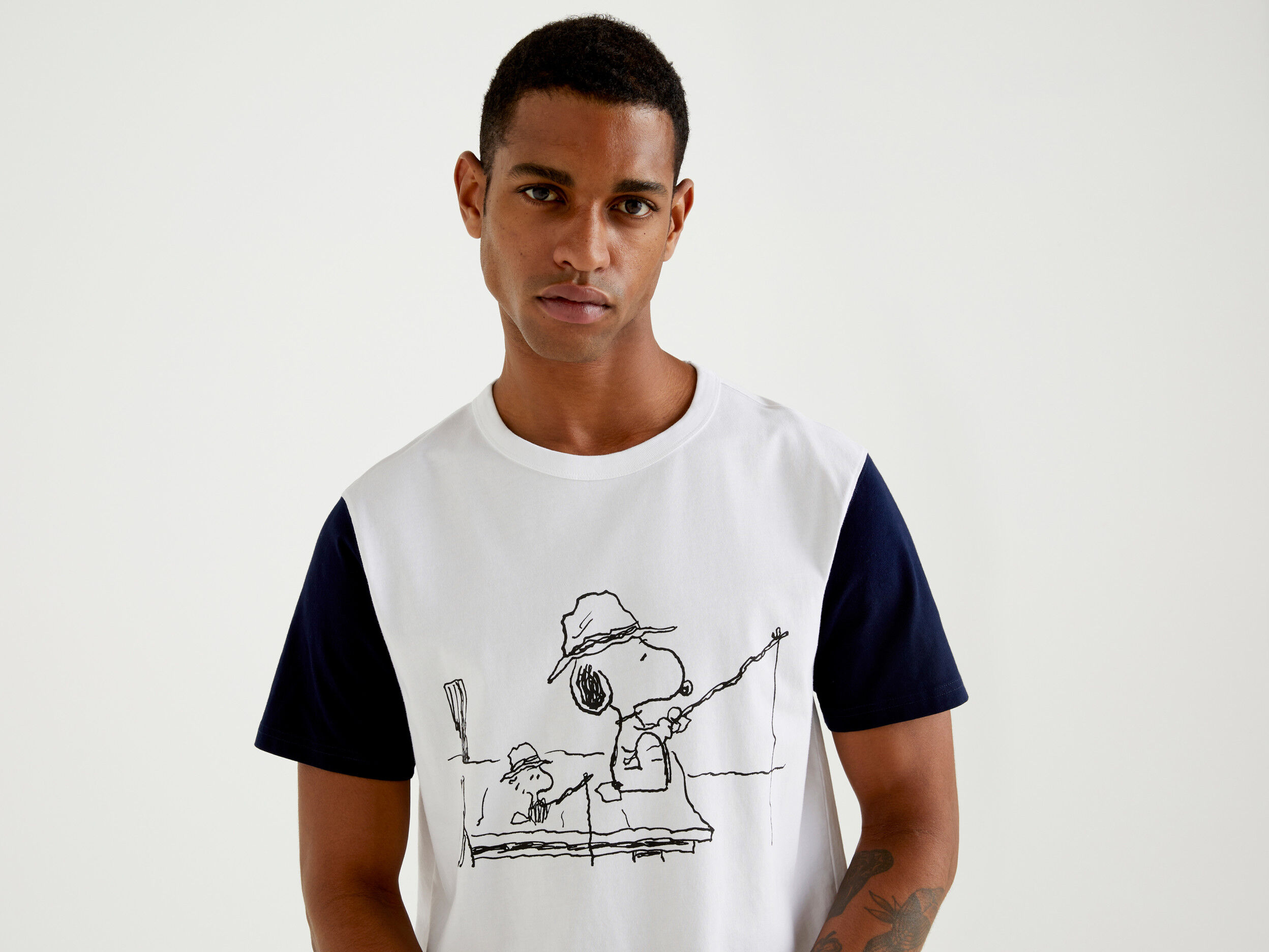 Benetton snoopy sales t shirt