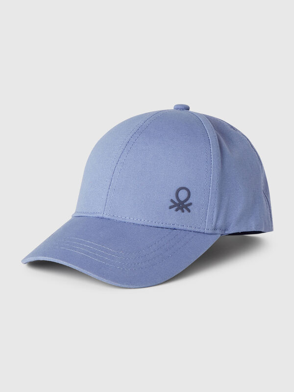 Gorra de algodón con logo Niño