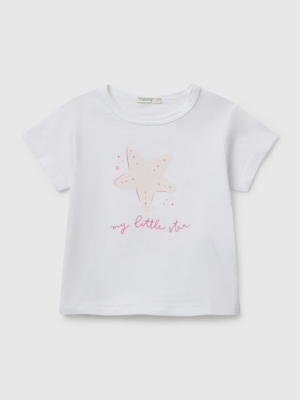 Camiseta manga corta con estampado Recién nacidos