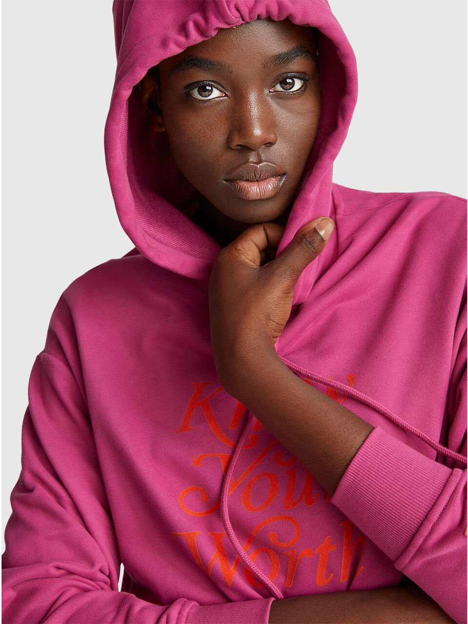 SWEATER W/HOOD Mujer image number null