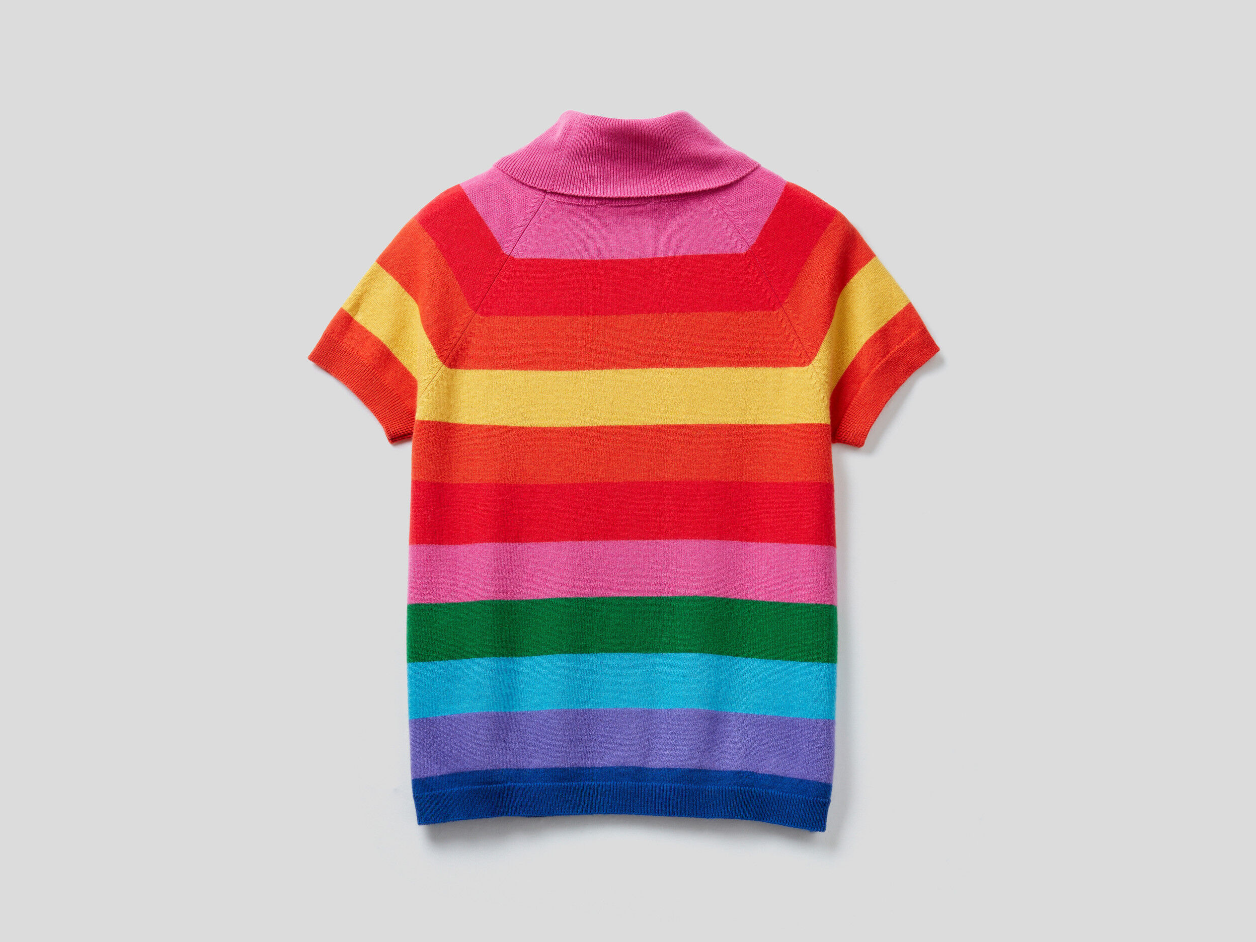 Multi colored striped best sale turtleneck