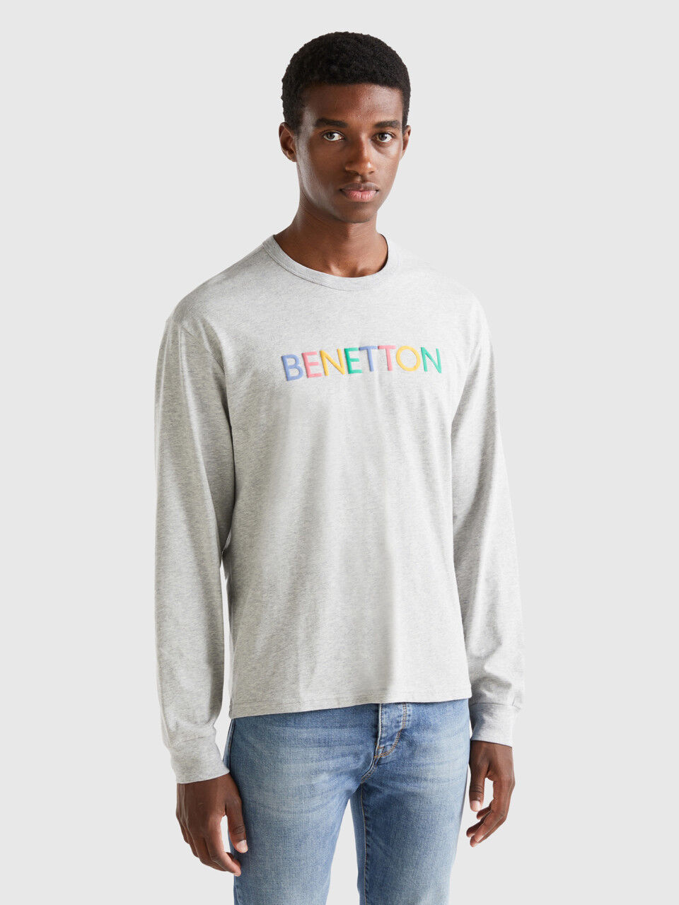 Frank Worthley infrastruktur skjorte Men's Long Sleeve T-shirts New Collection 2023 | Benetton