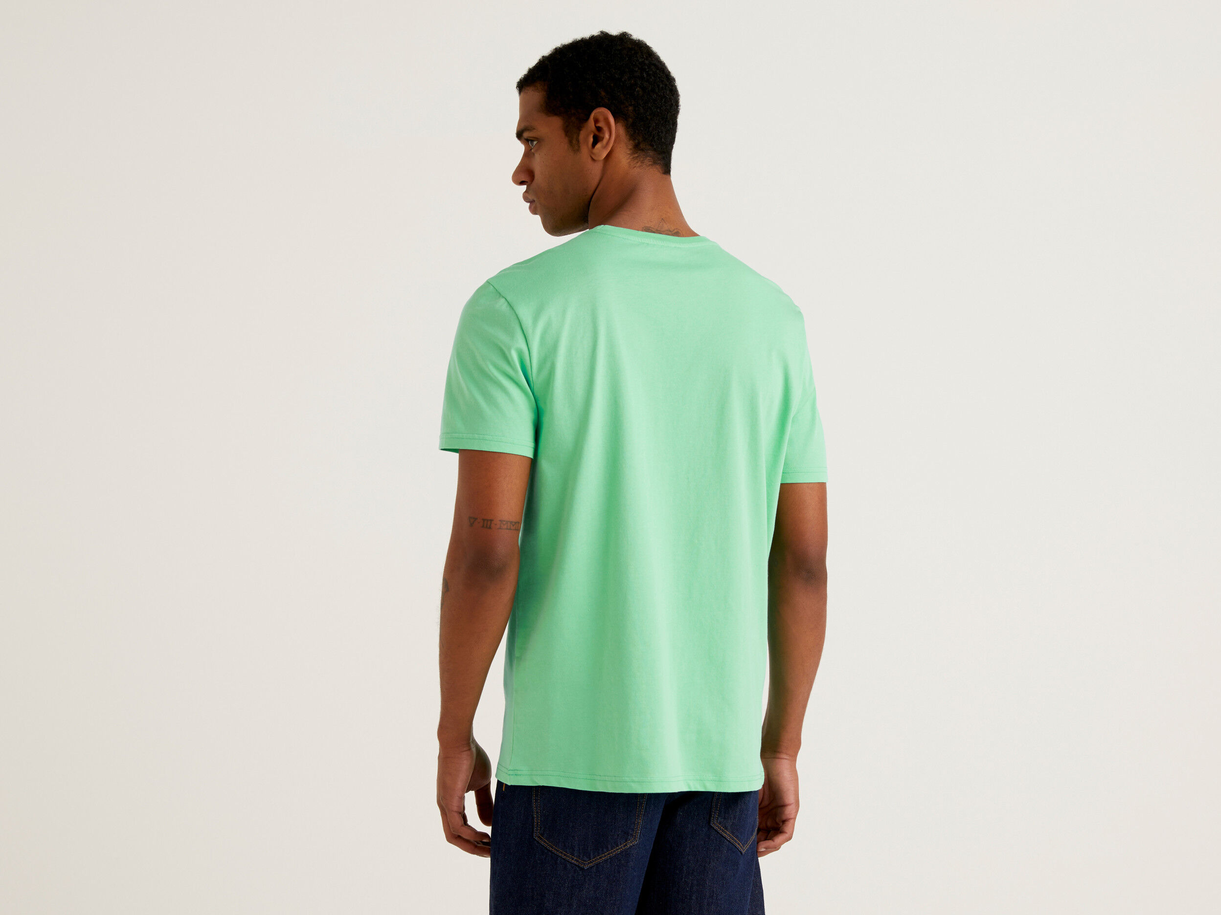 Verde agua camisa top