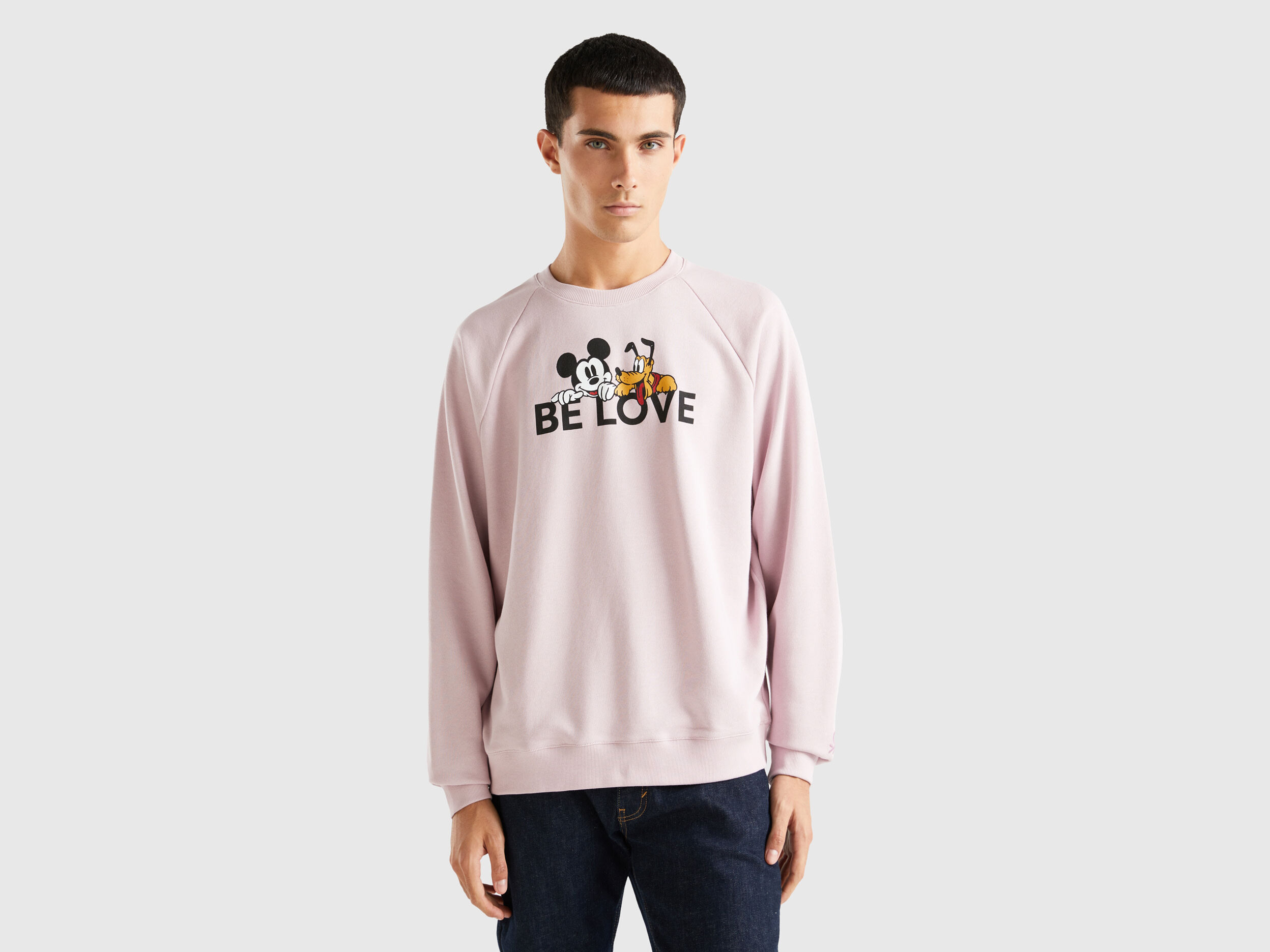 Pink mickey clearance sweatshirt