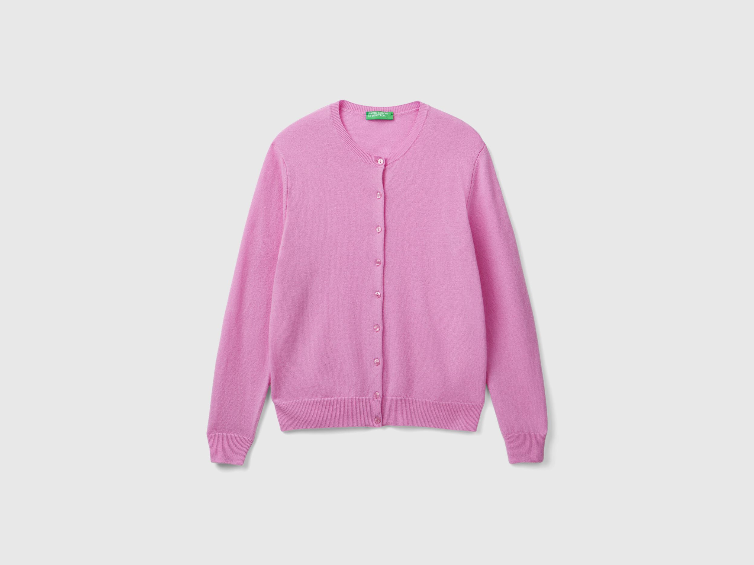 Merino Wool Cardigans Women 2024 Benetton