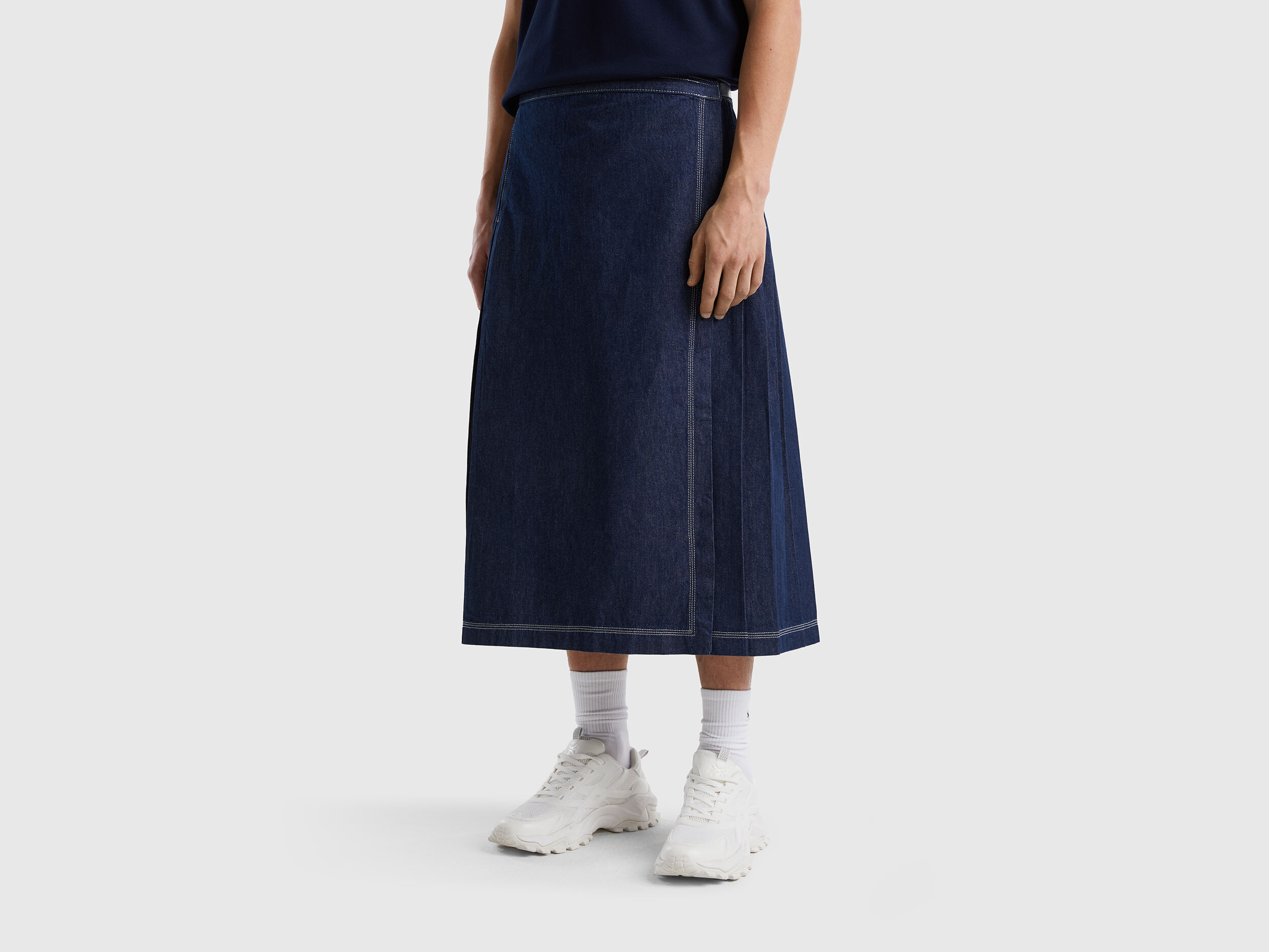 Off-White Asymmetric Denim Skirt - Farfetch