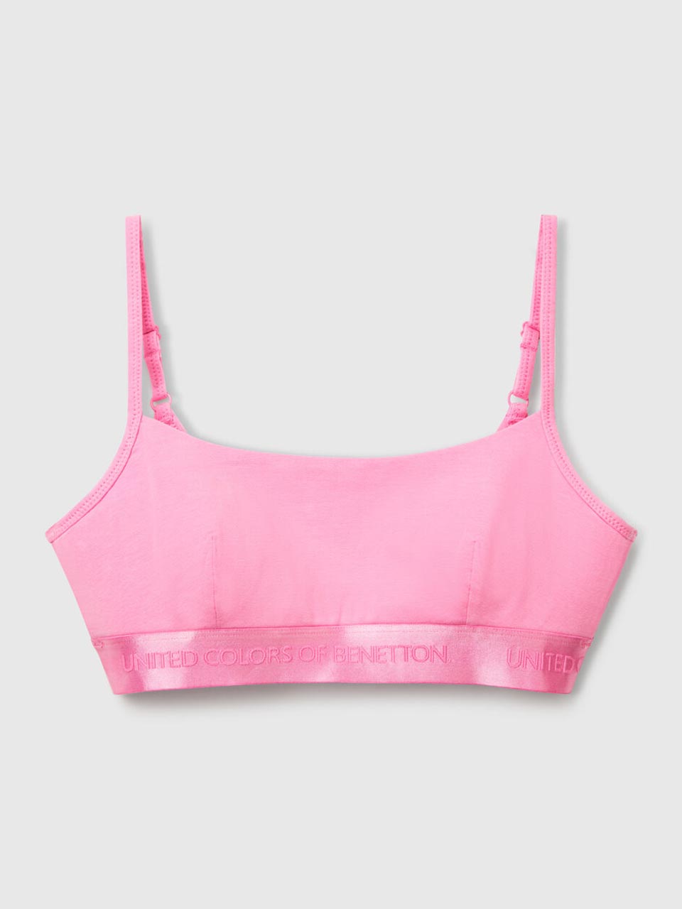 Bra in stretch cotton