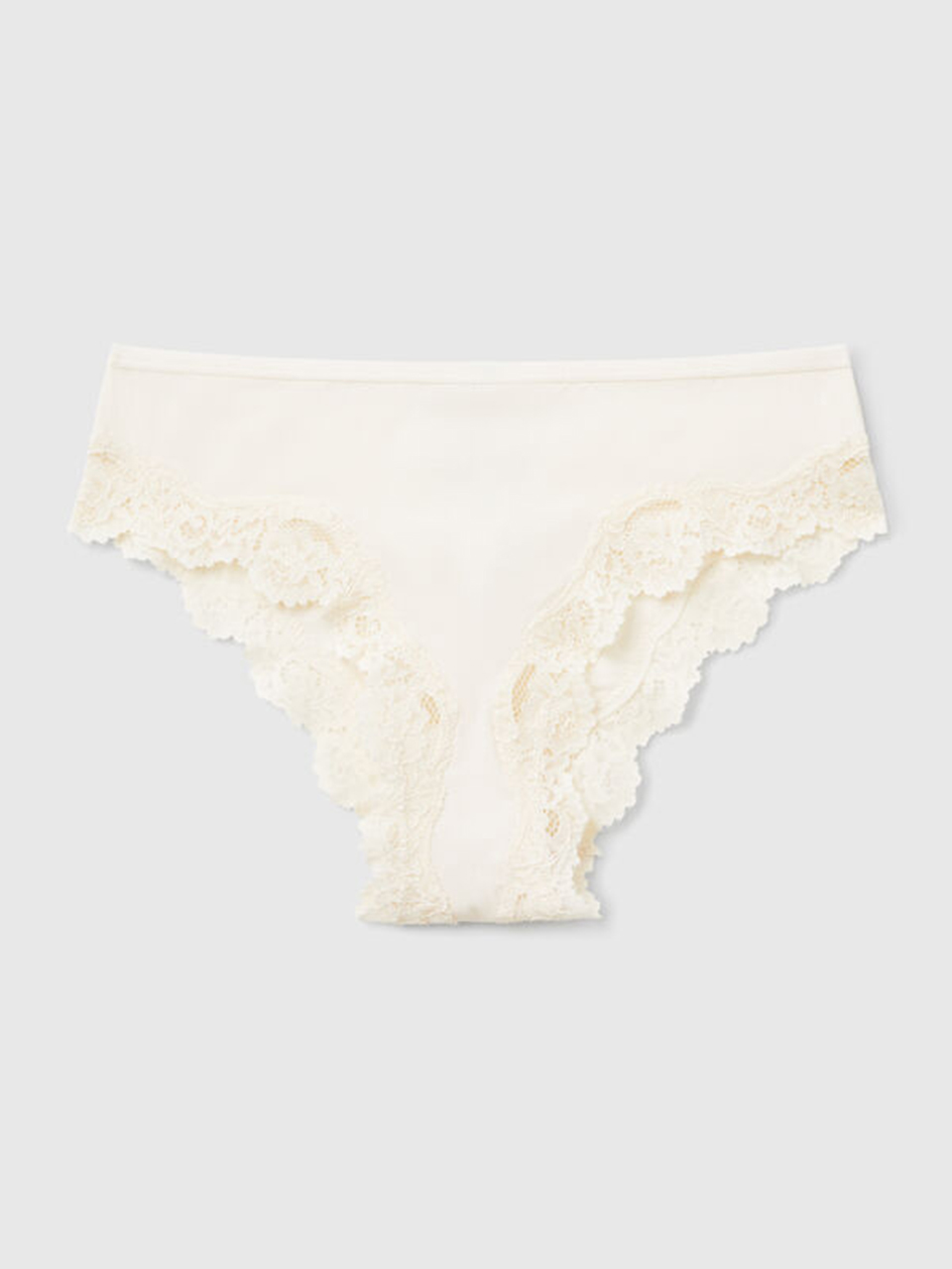 Slip fianco alto in cotone bio stretch