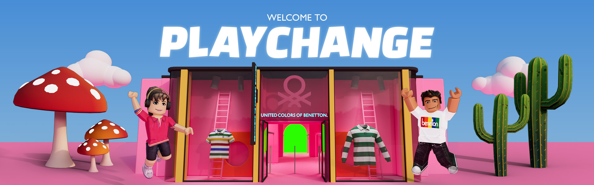 Enter PlayChange and explore the new virtual store