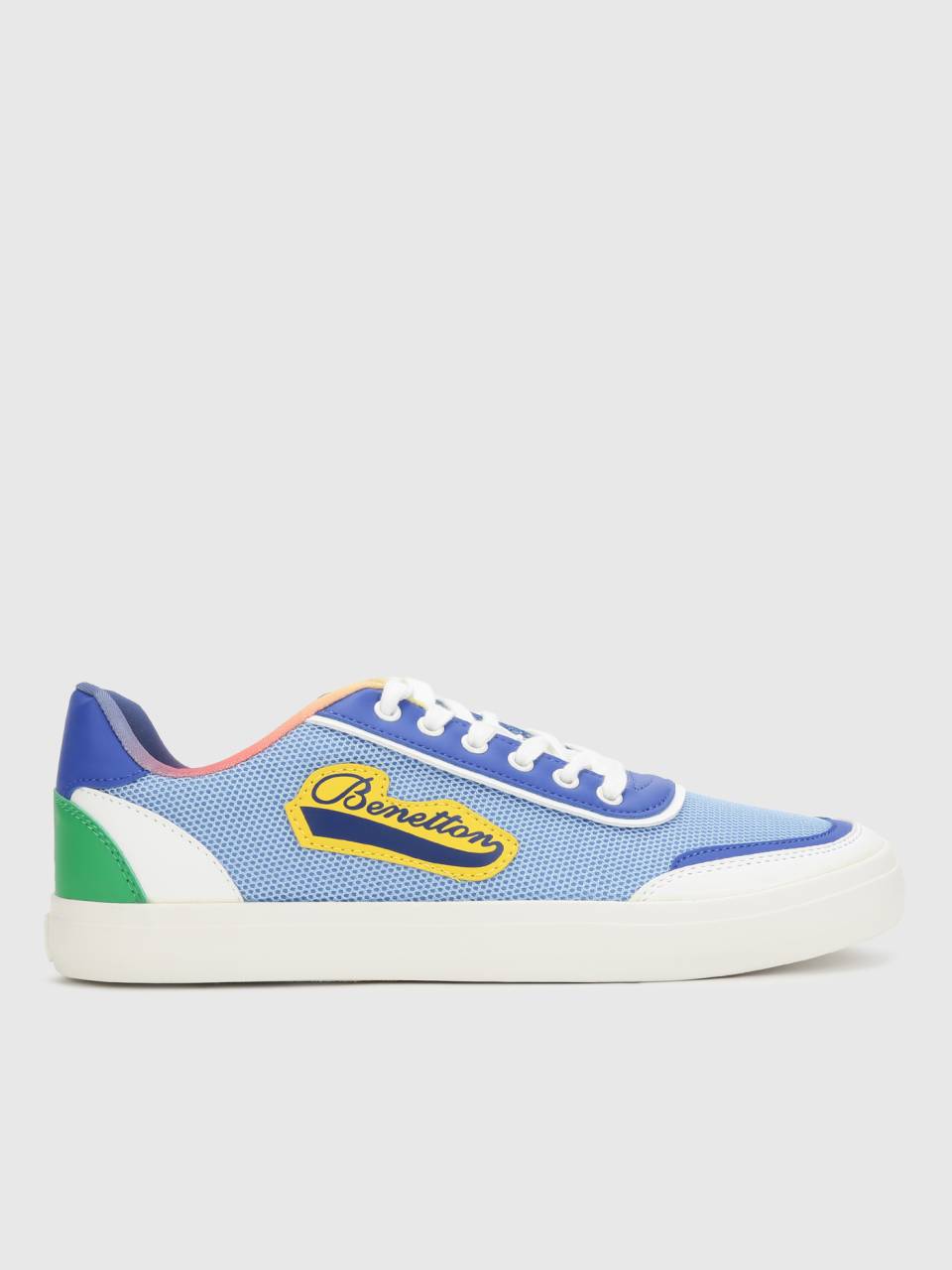 United colors of benetton blue sneakers on sale