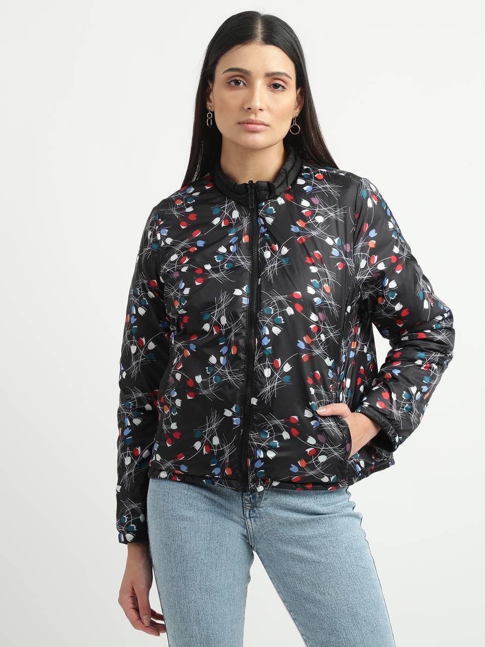 Benetton sales reversible jacket