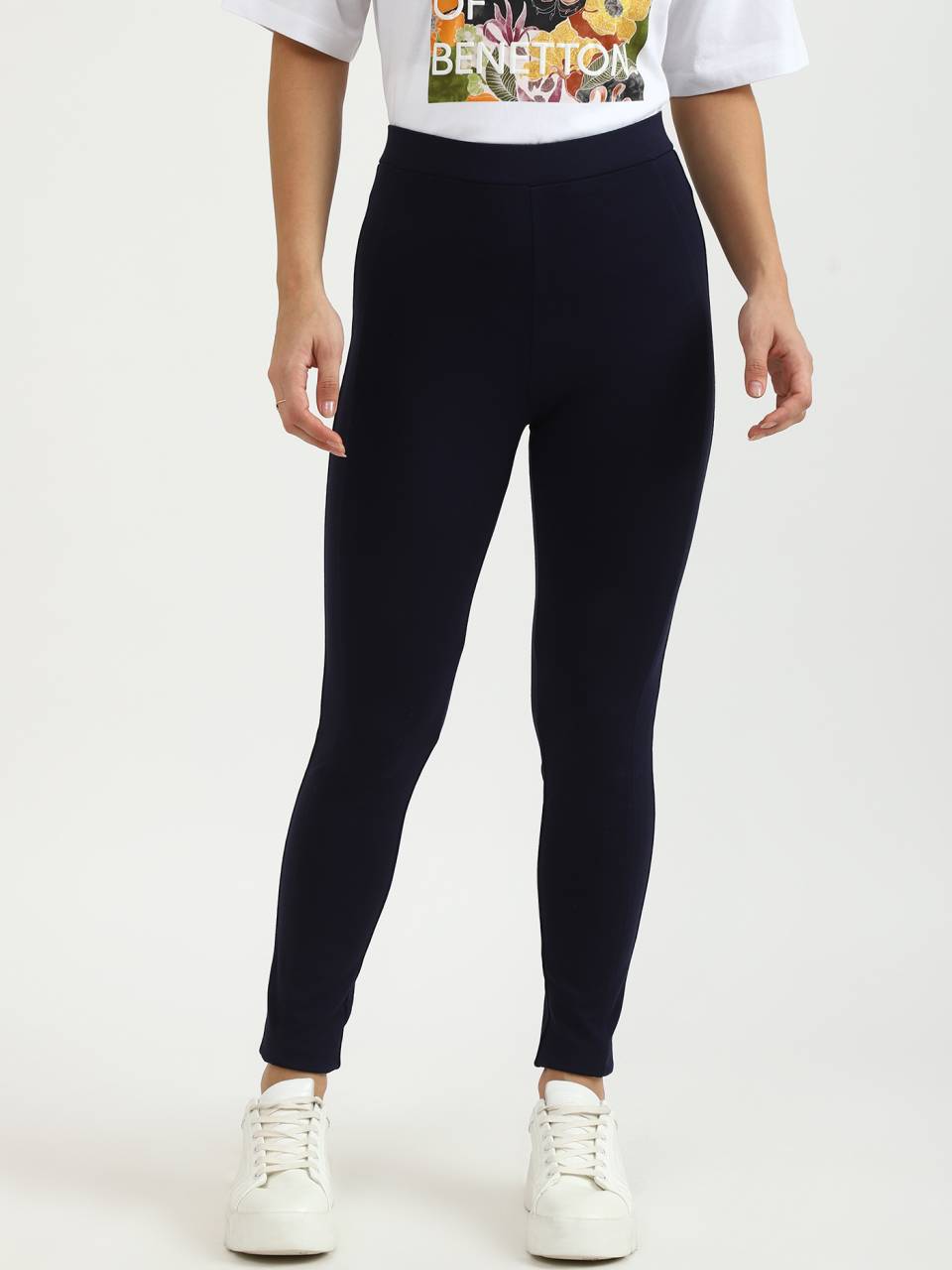 Navy Treggings