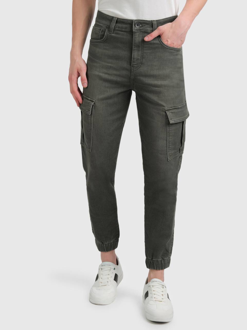 Benetton cargo pants sales