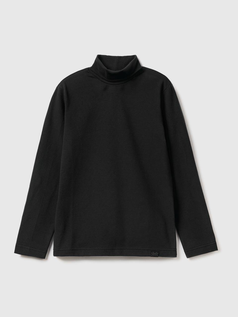 Turtleneck shirt black cheap
