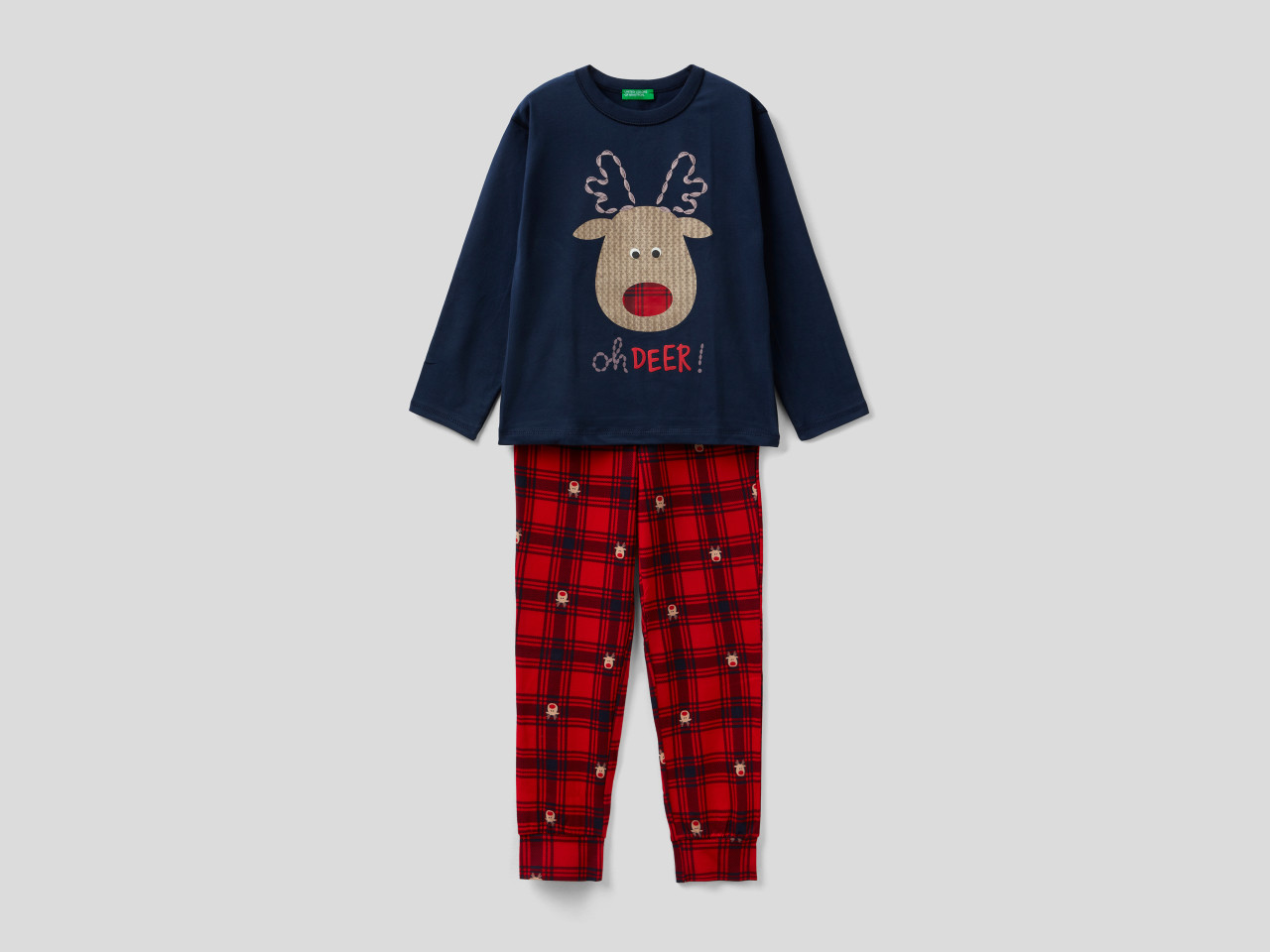 Boys shop reindeer pyjamas