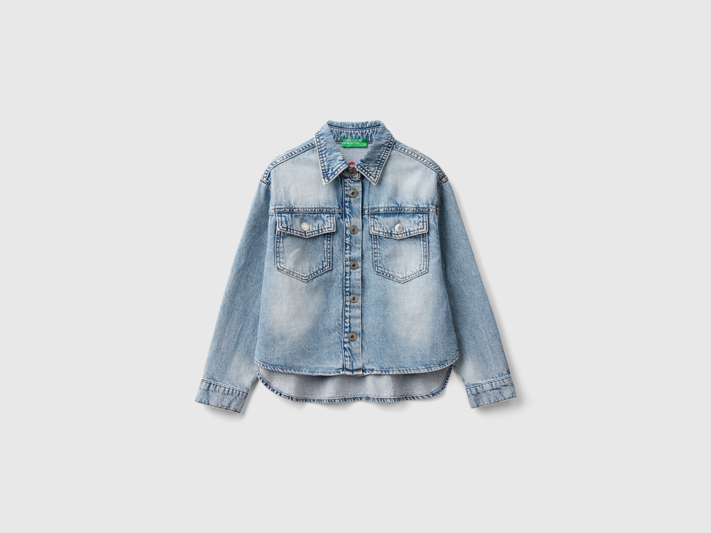 Cropped Denim Shirt – Rosetta Getty