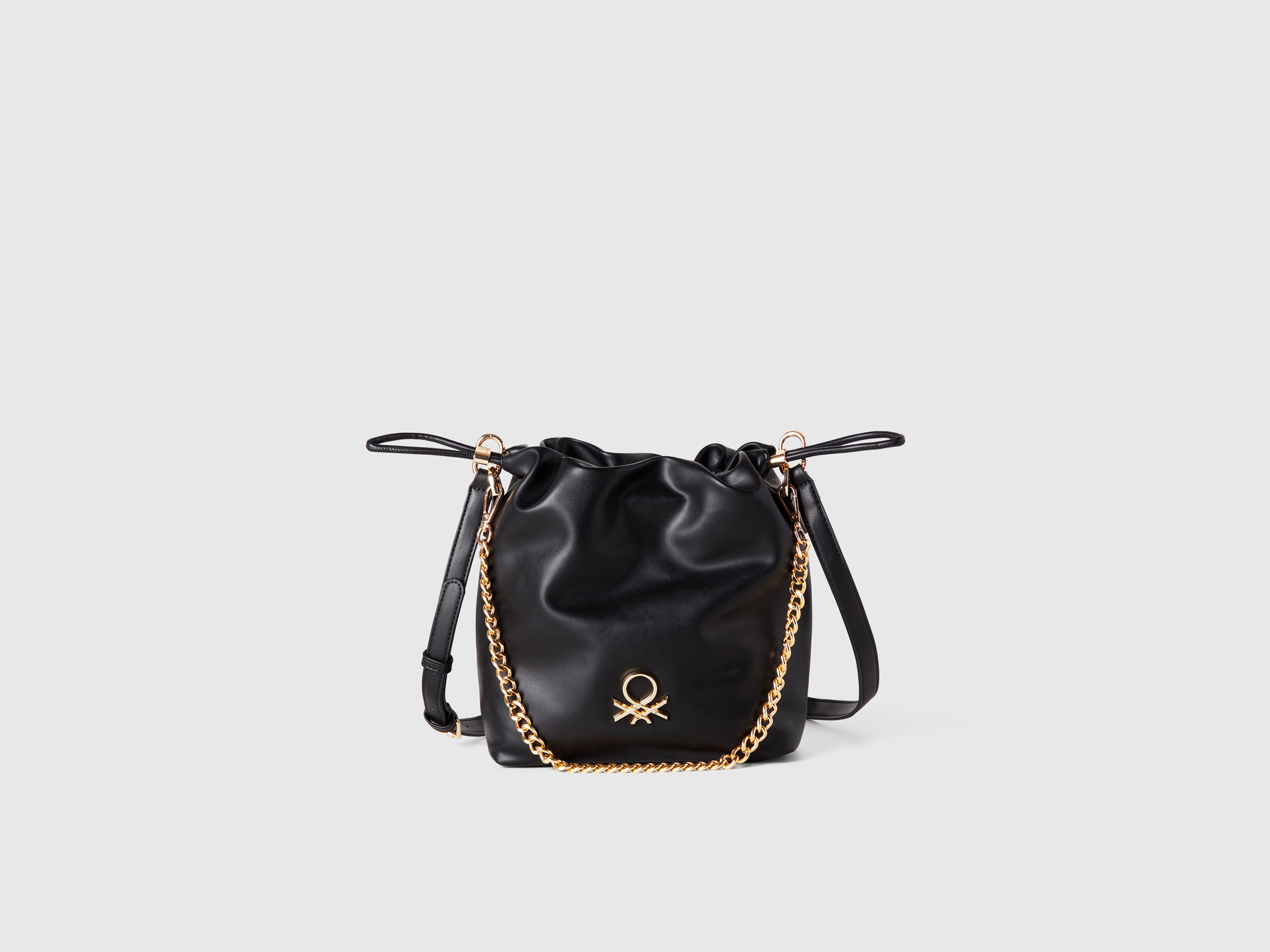 Small bucket bag - Black | Benetton
