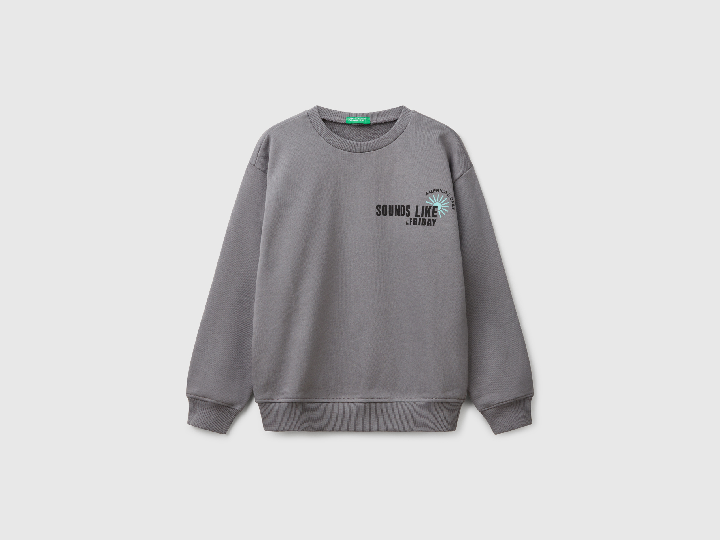 Junior Boys' Sweatshirts without hood Collection | Benetton