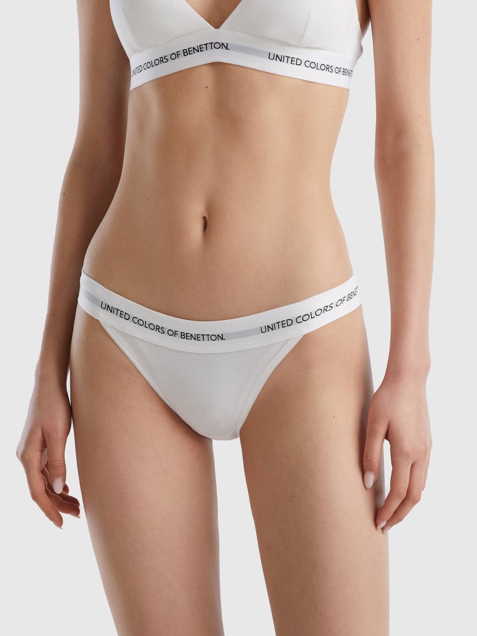 Underwear in organic cotton - White