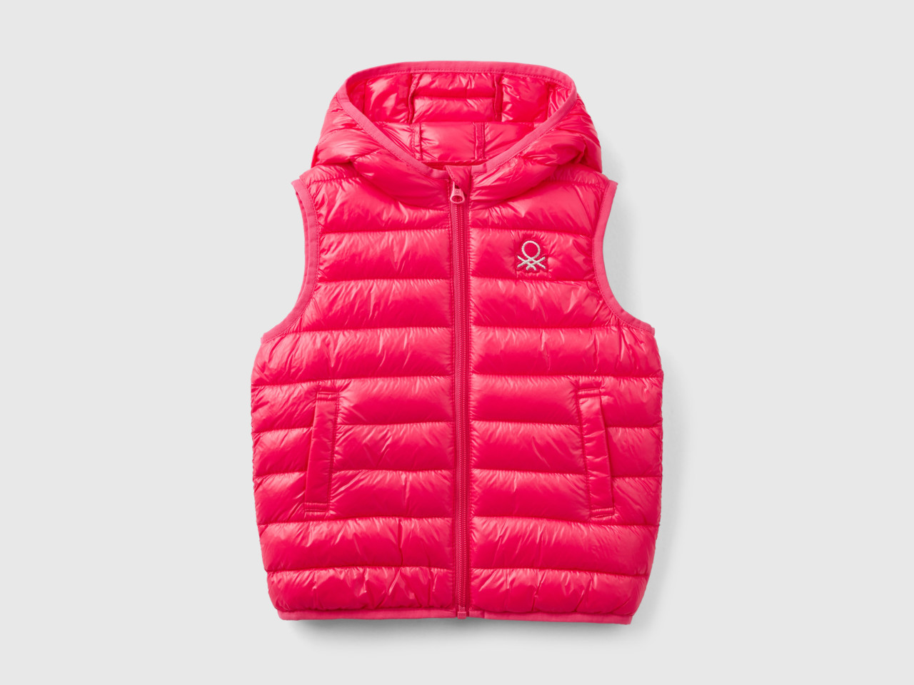 Girls discount sleeveless jacket