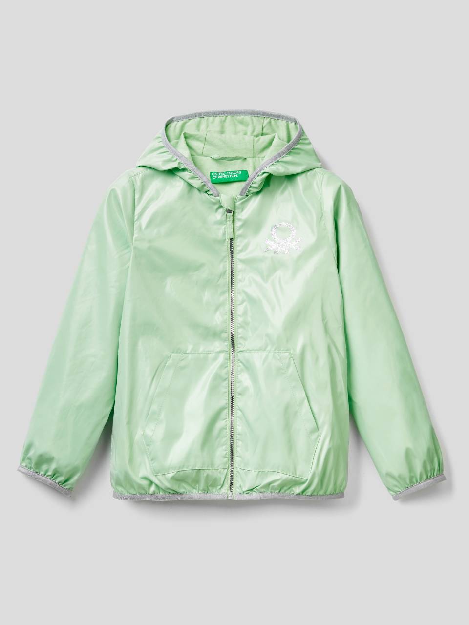 Benetton green new arrivals jacket