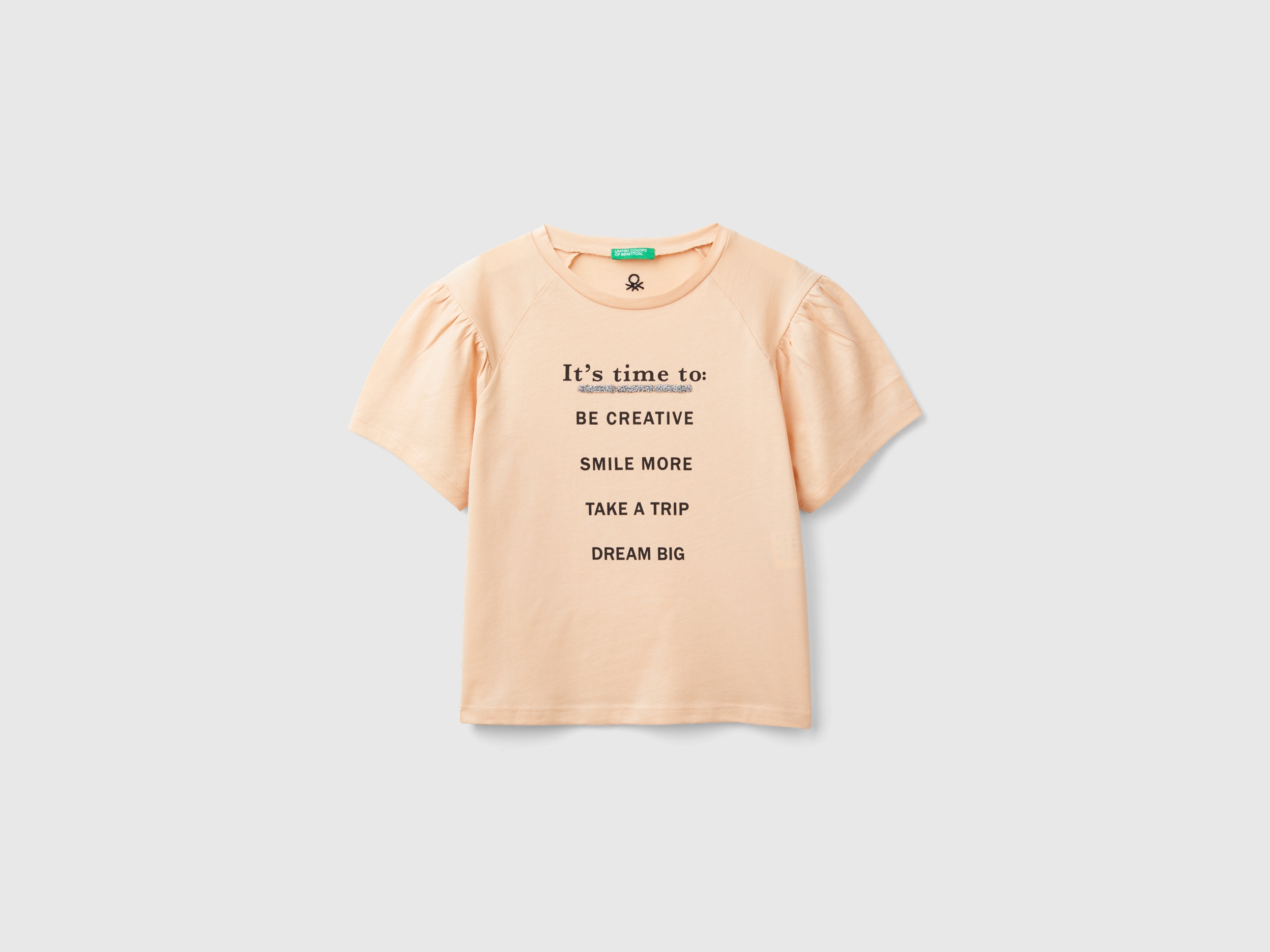 Junior Girls Short Sleeve T shirts Collection Benetton