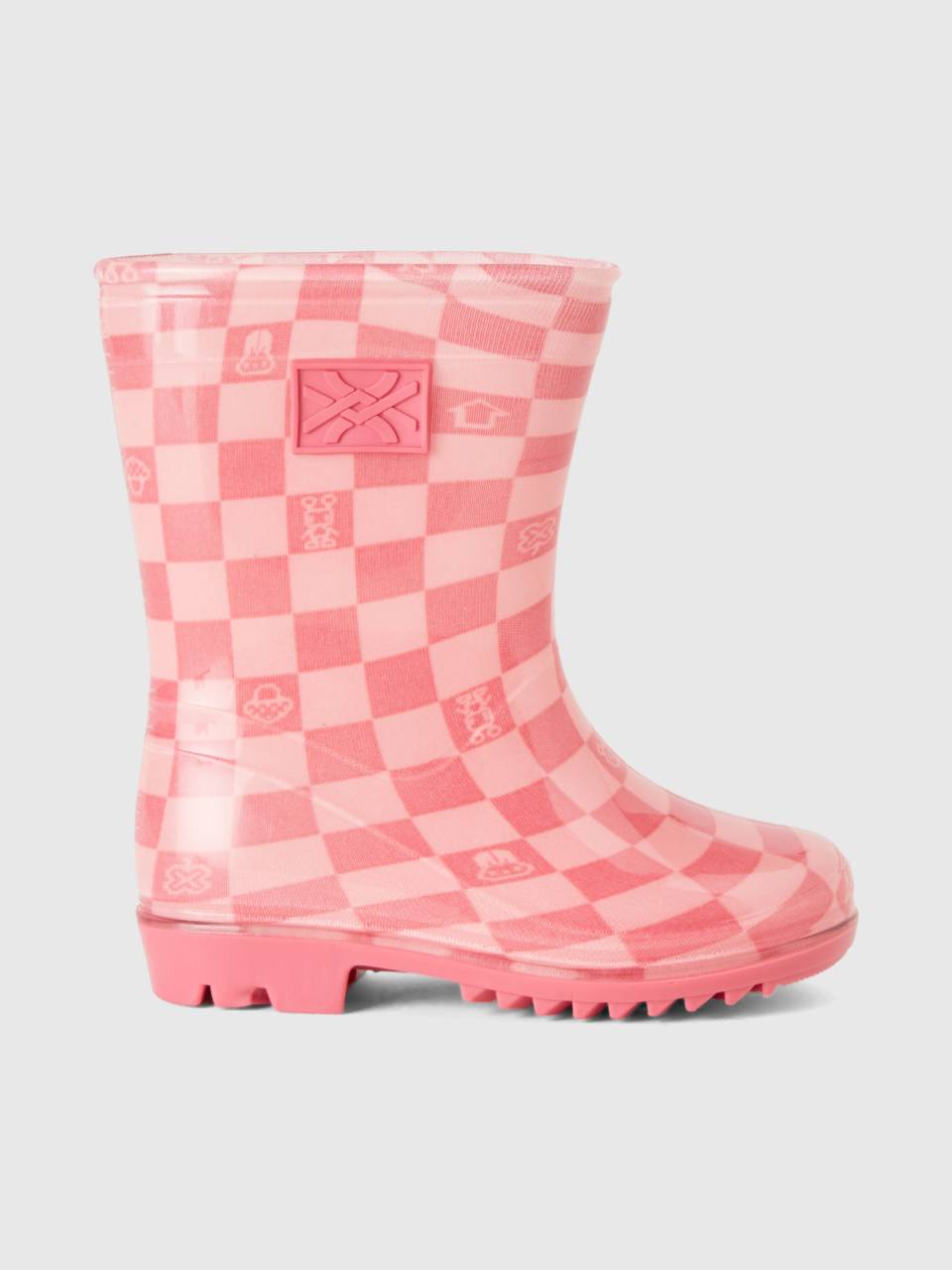 Rubber rain boots Pink Benetton
