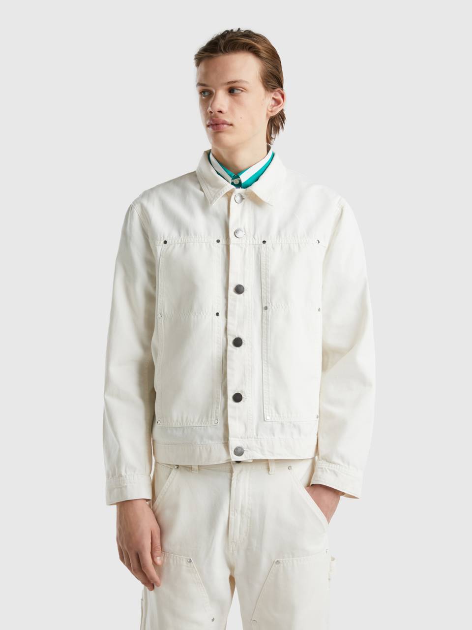 Unlined deals cotton jacket