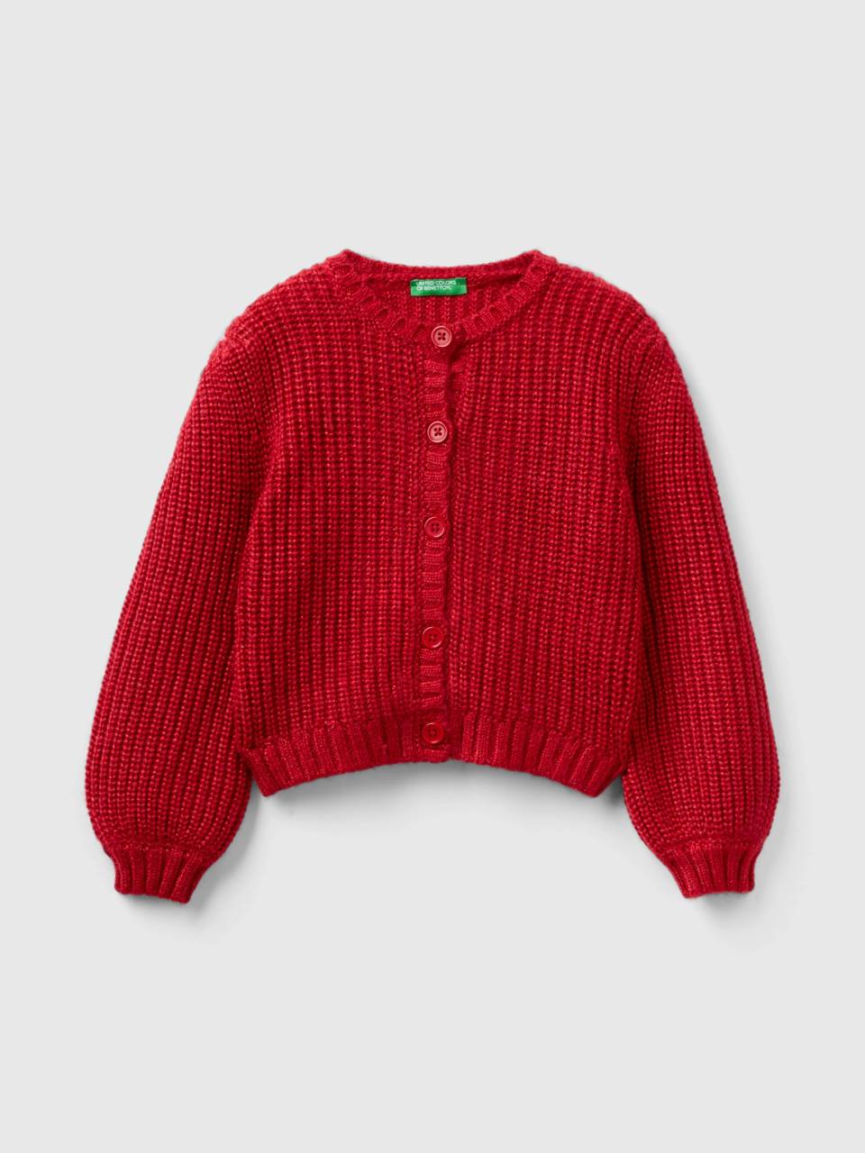Red cardigan on sale
