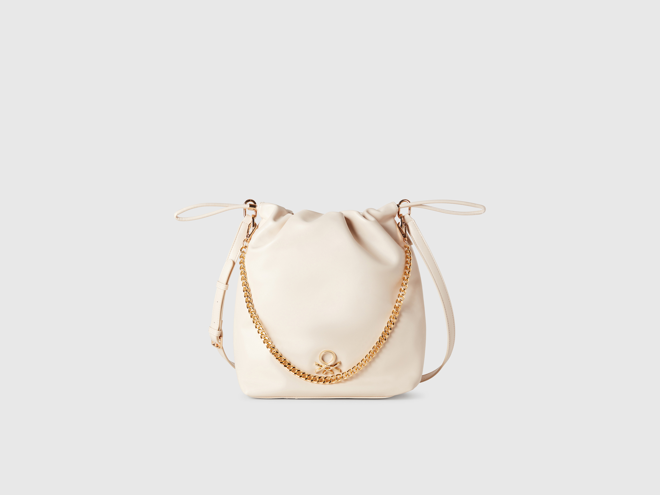 Big bucket bag - Creamy White | Benetton
