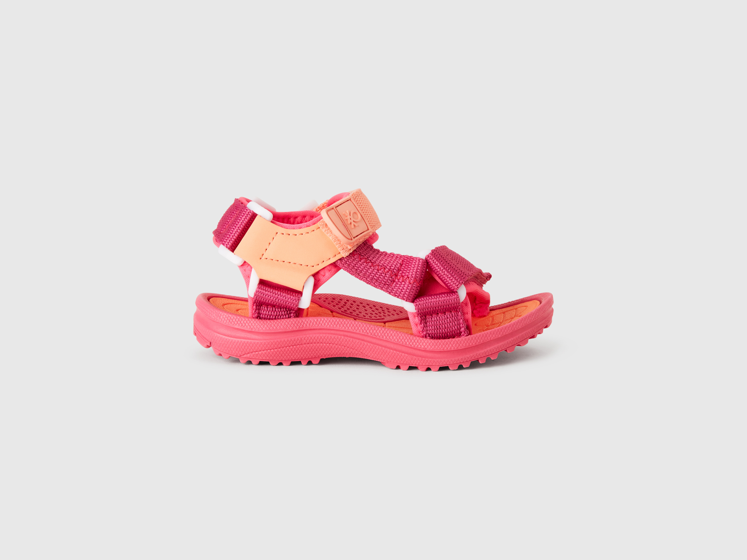 Open-toe sandals - Pink | Benetton